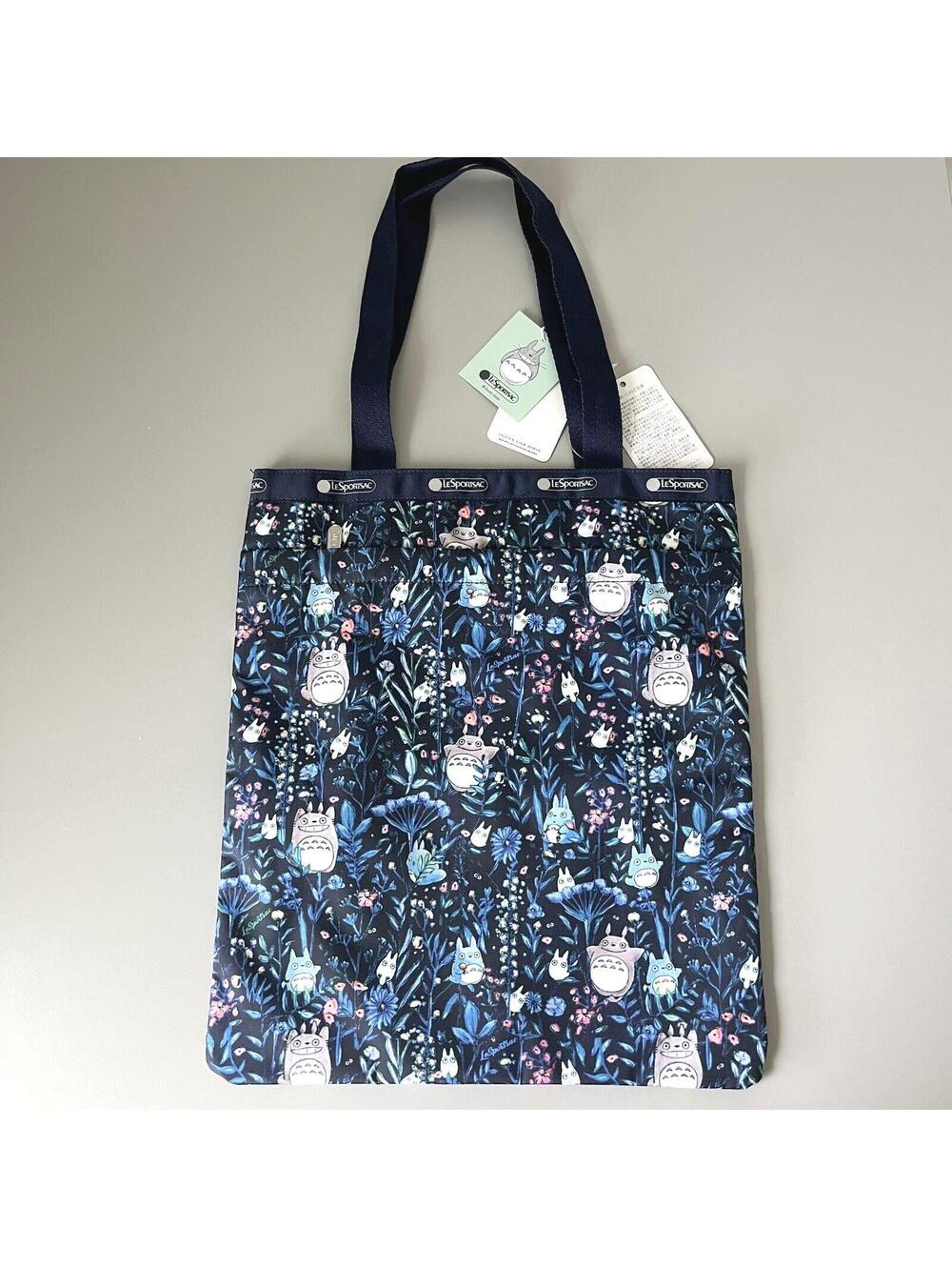 Lesportsac Totoro Large Emerald Tote NWT